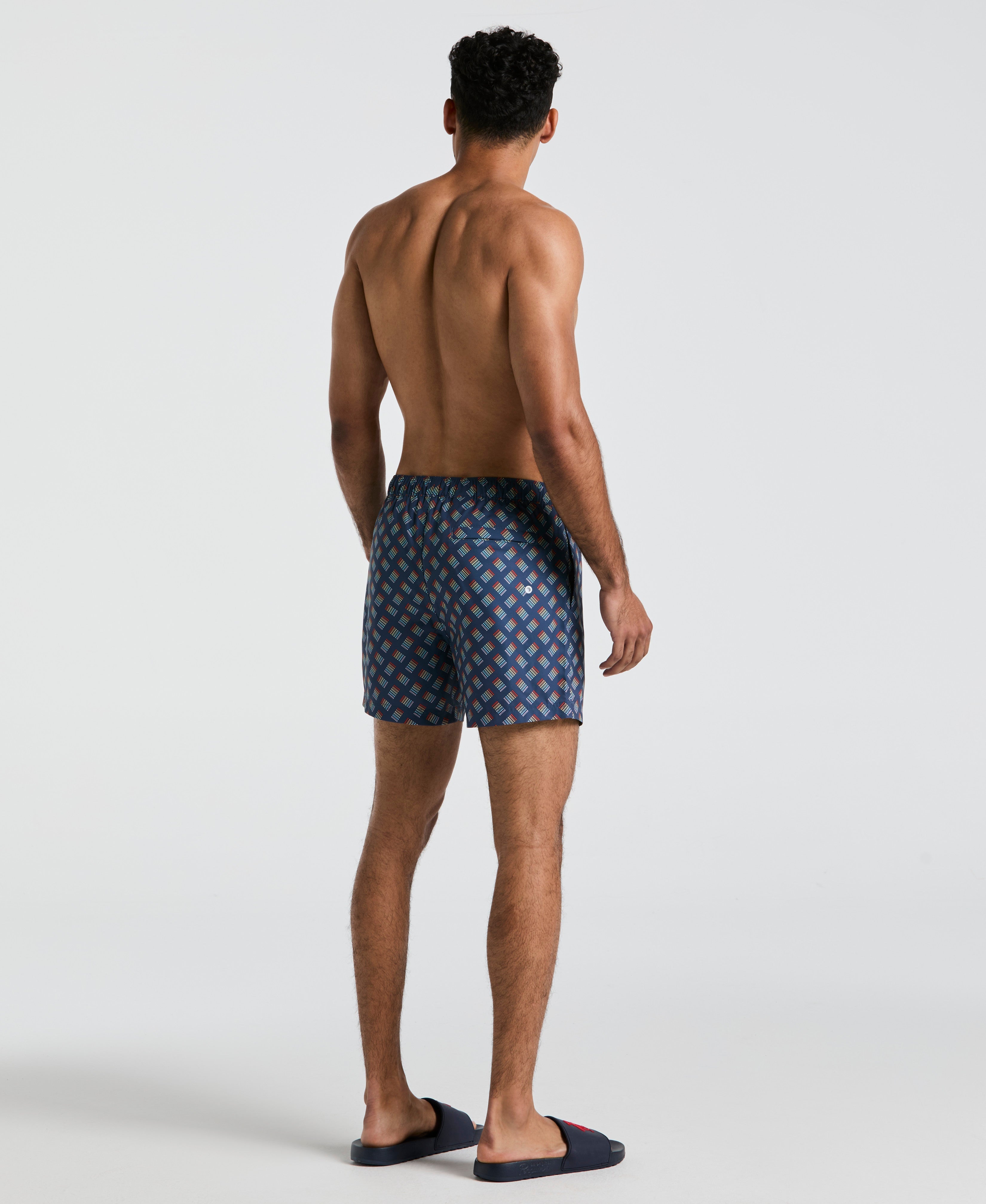 5" Pride All-Over Stripe Swim Short