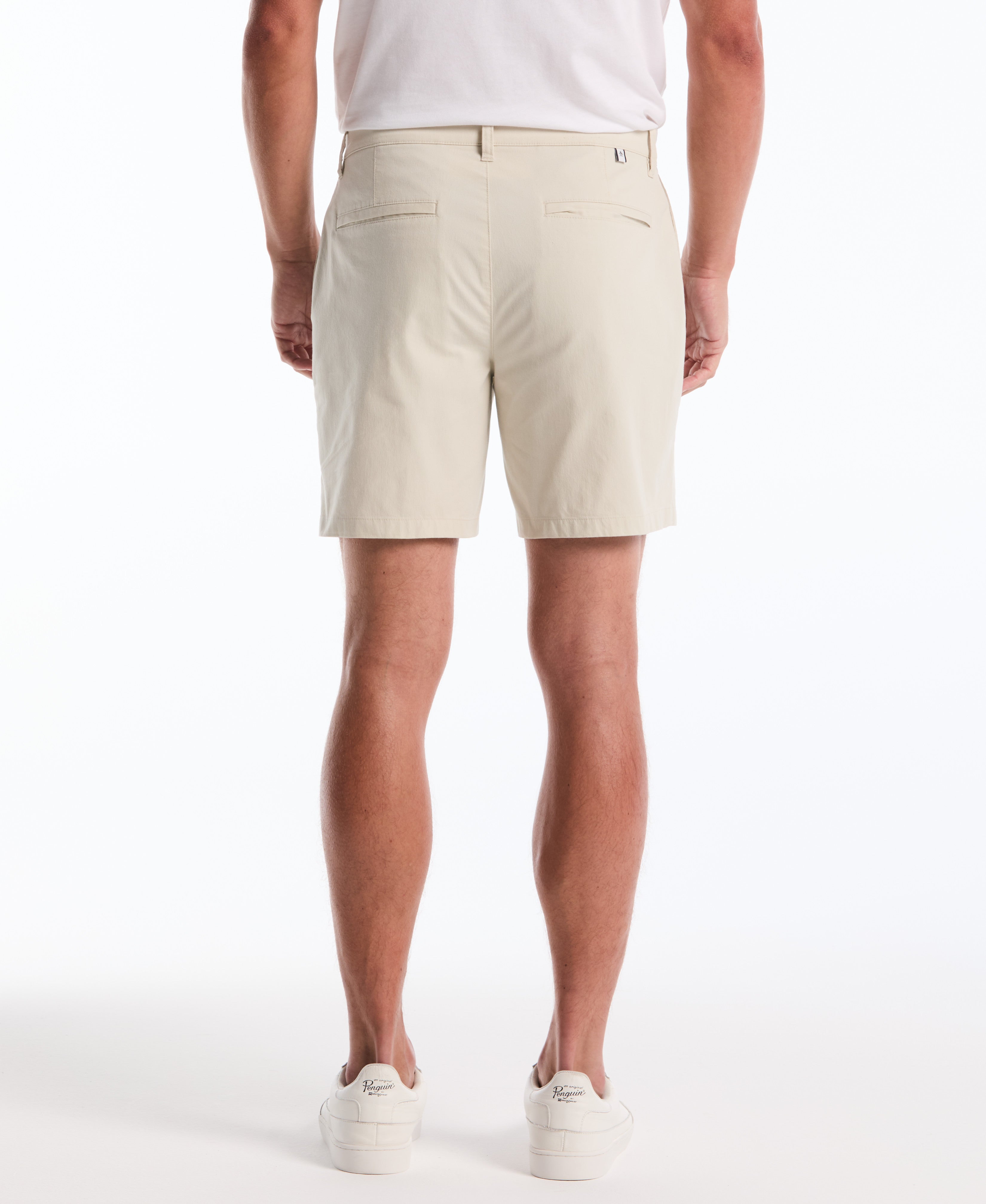 7" Cotton Blend Twill Short