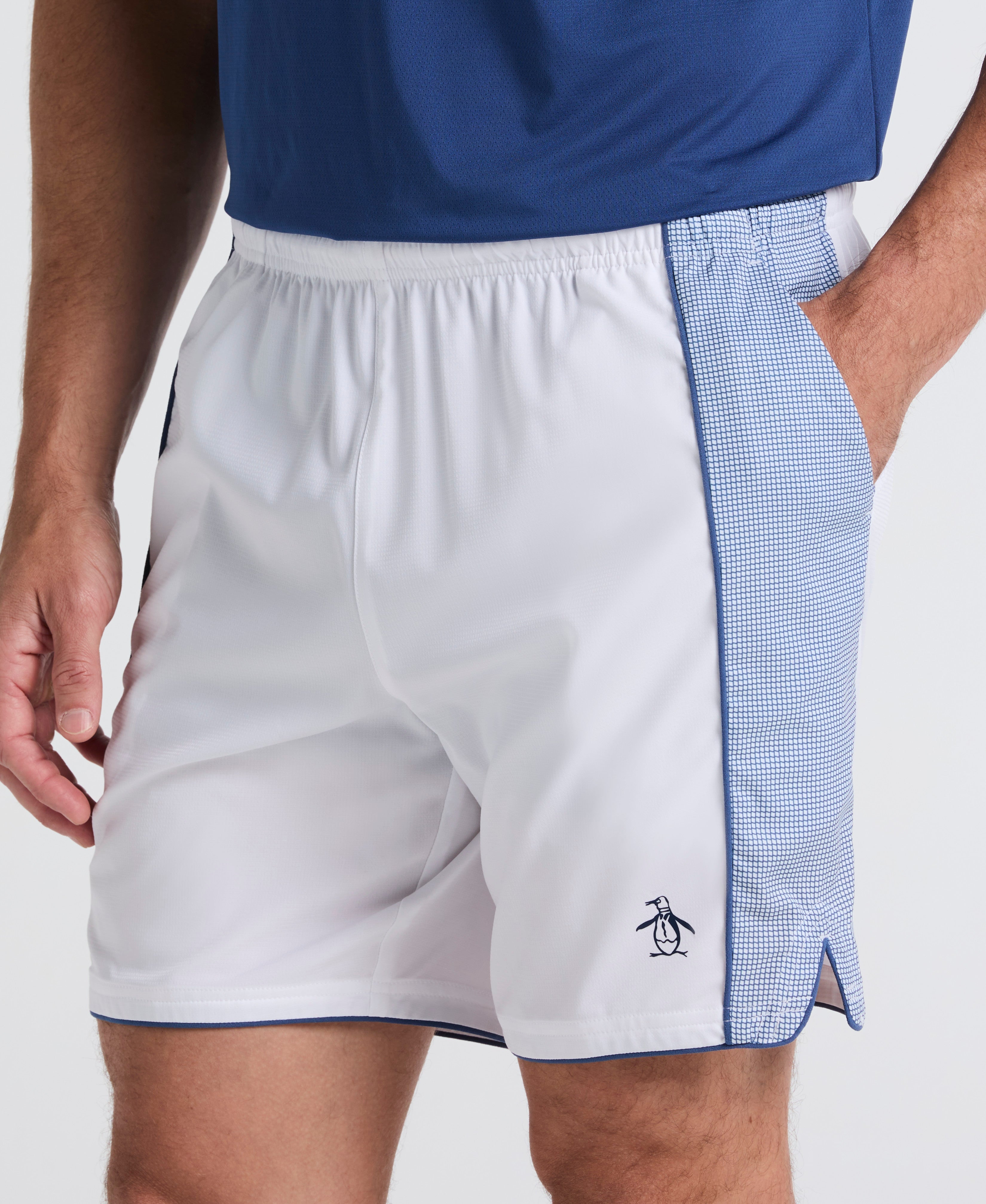 7" Performance Piped Tennis Short