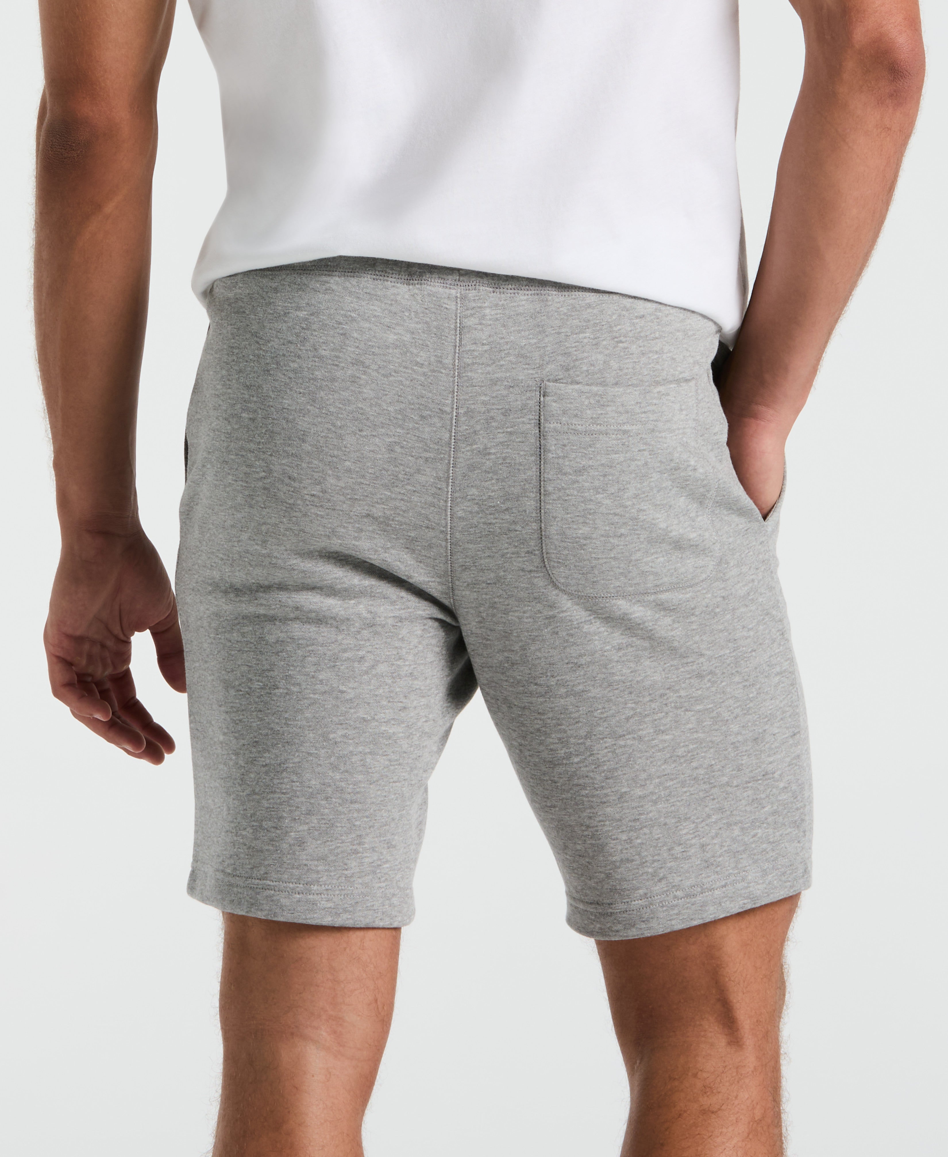 9" Fleece Embroidered Pete Short