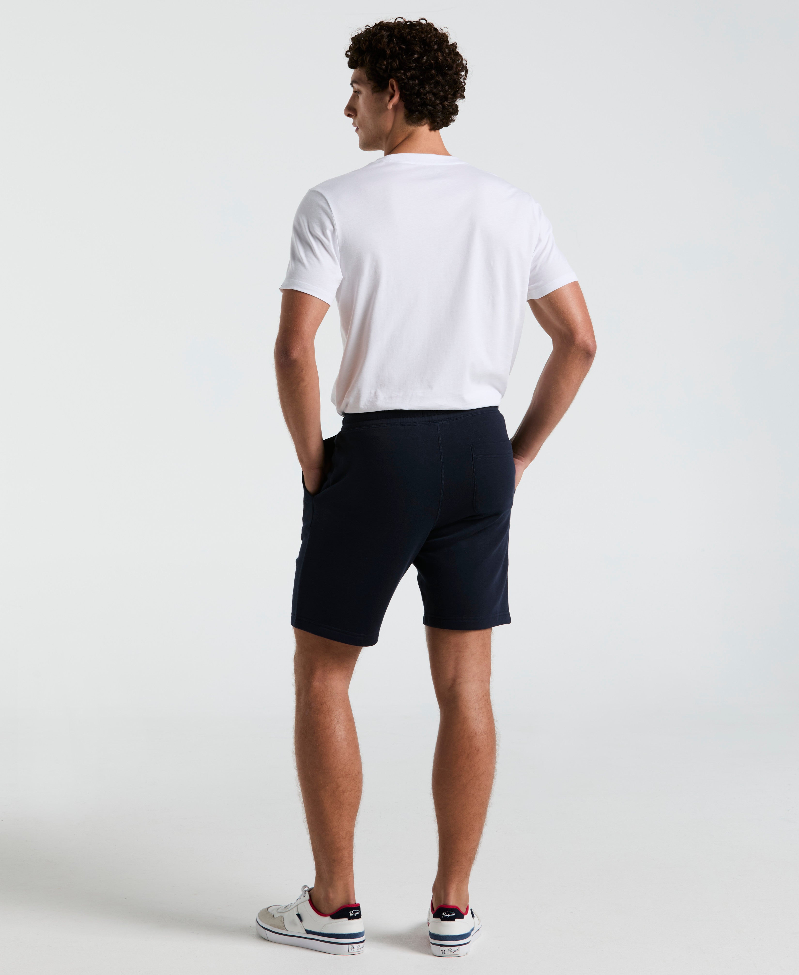 9" Fleece Embroidered Pete Short