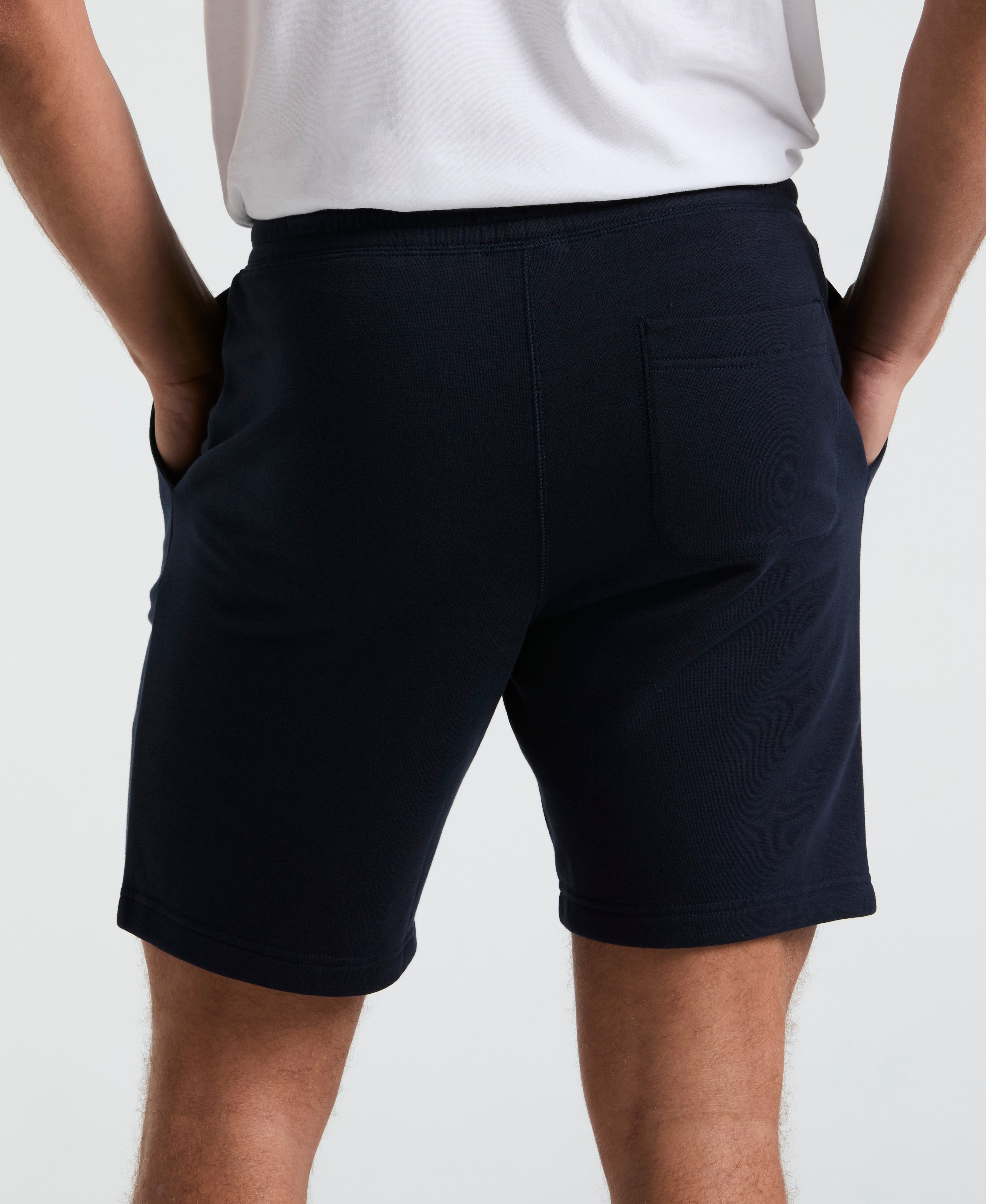 9" Fleece Embroidered Pete Short