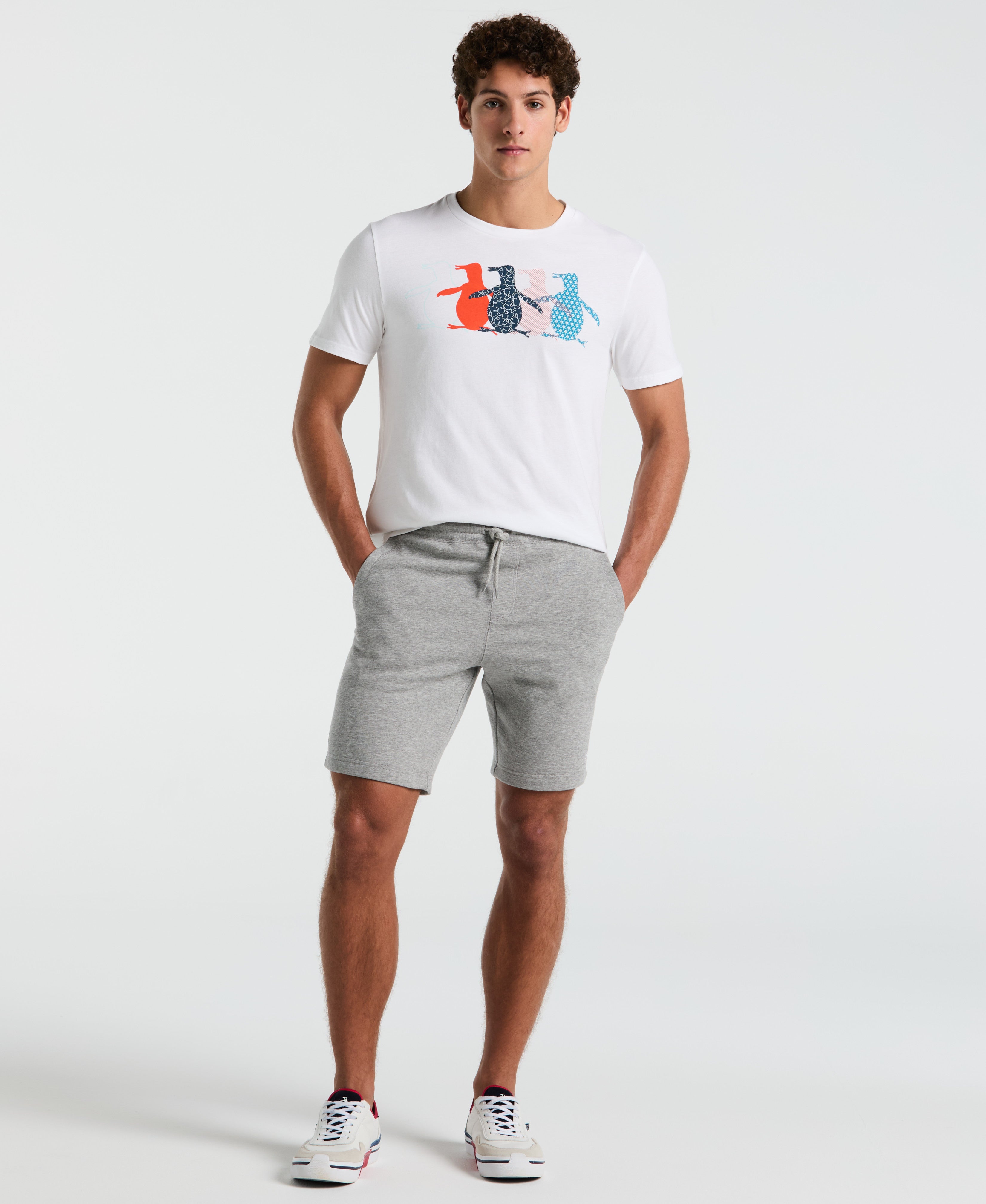 9" Fleece Embroidered Pete Short