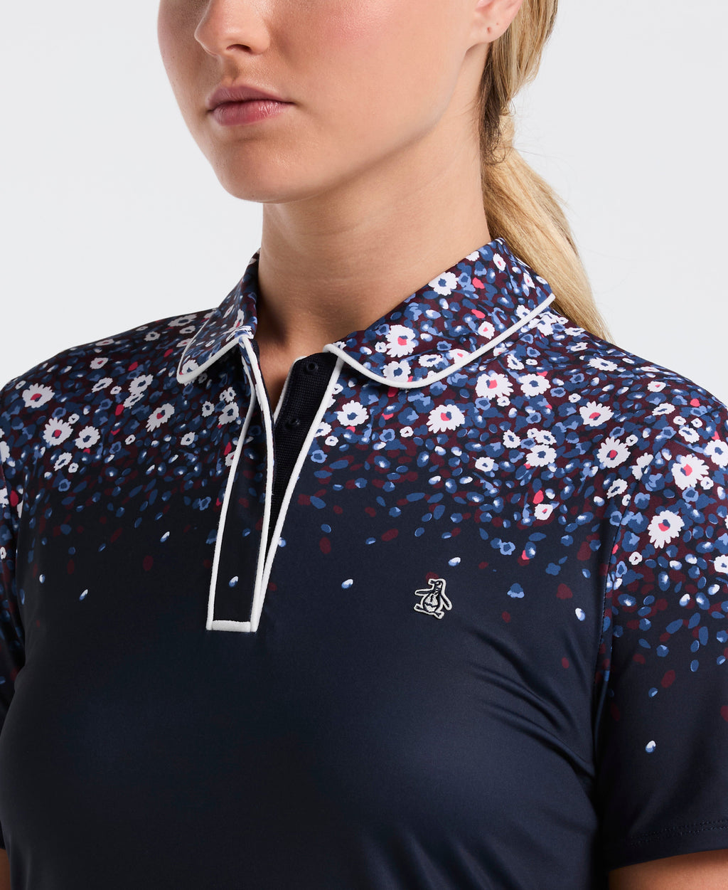 Women's Engineered Zen Floral Golf Polo