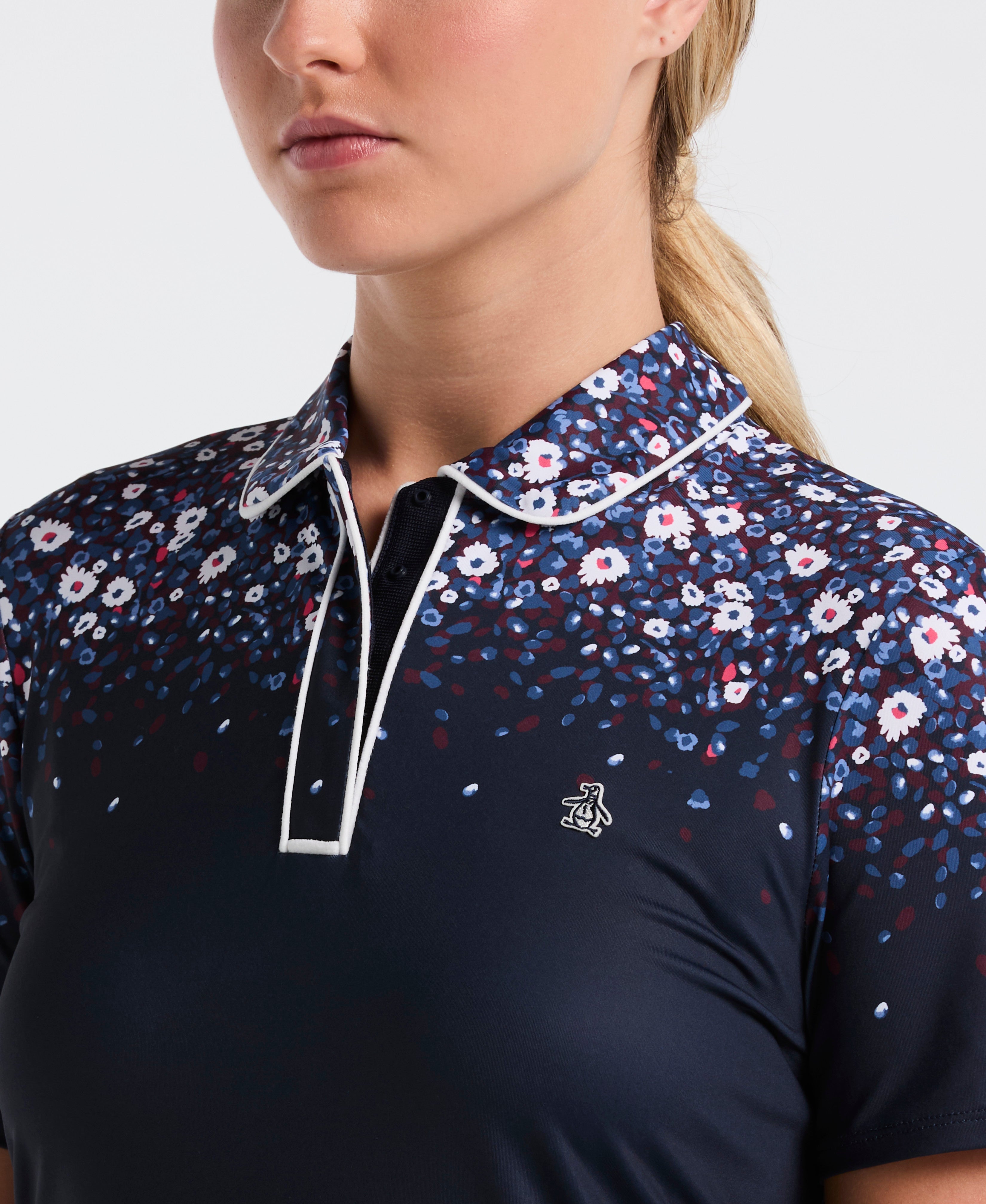 Women's Engineered Zen Floral Golf Polo