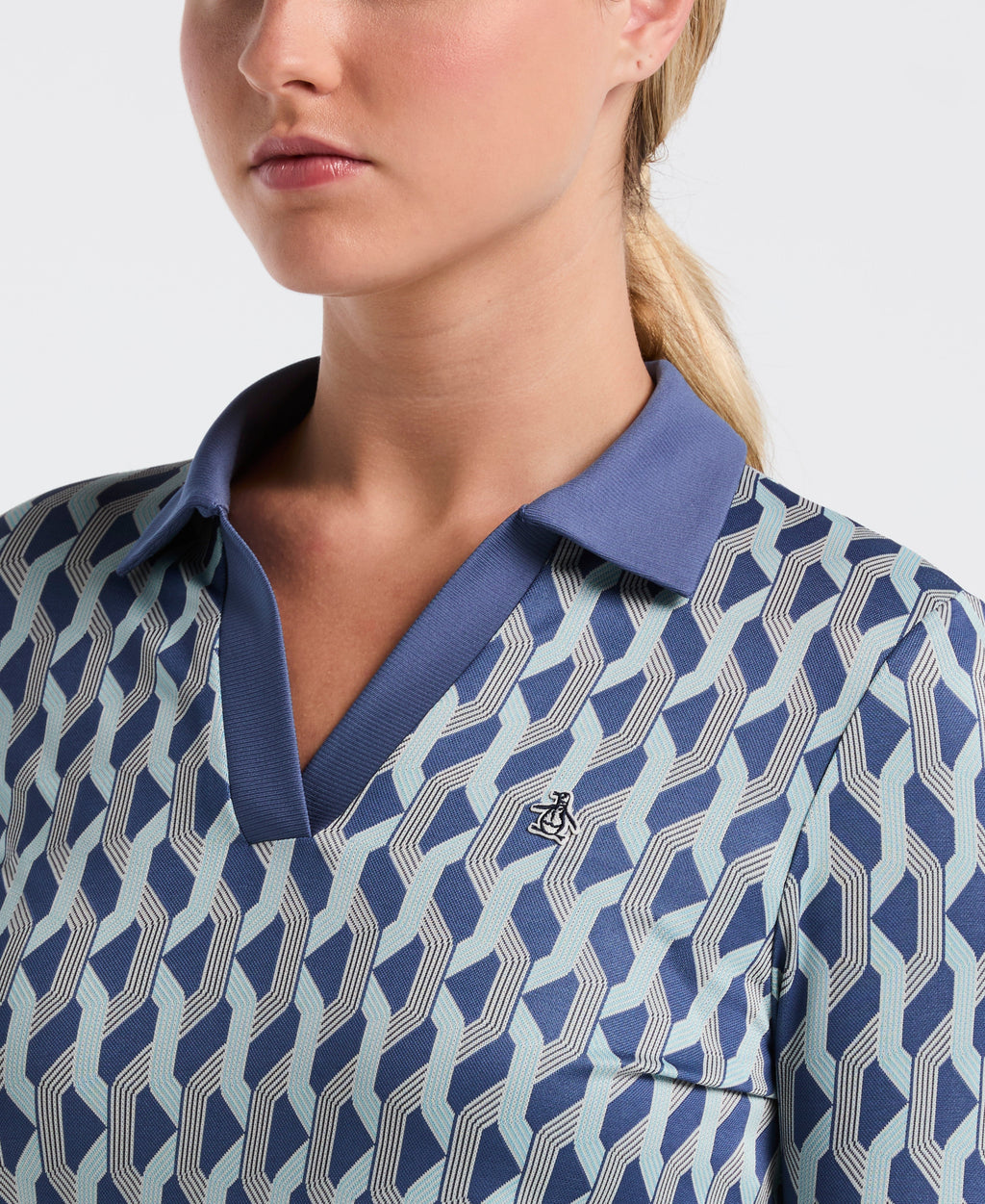 Women's Half Sleeve Geometric Shirt