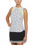 Women's Mesh Block Tennis Tank Top