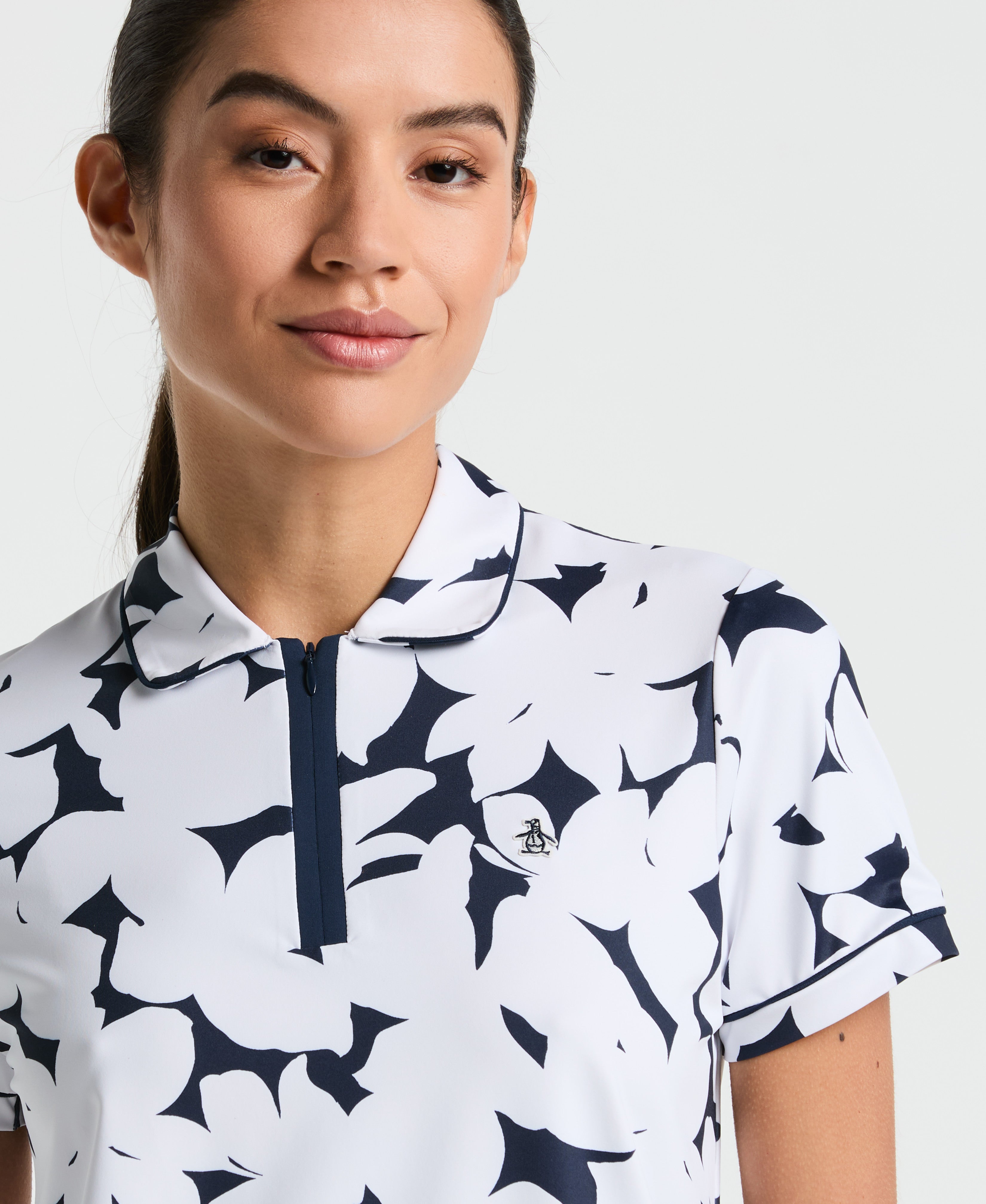 Women's Riviera Floral Golf Polo